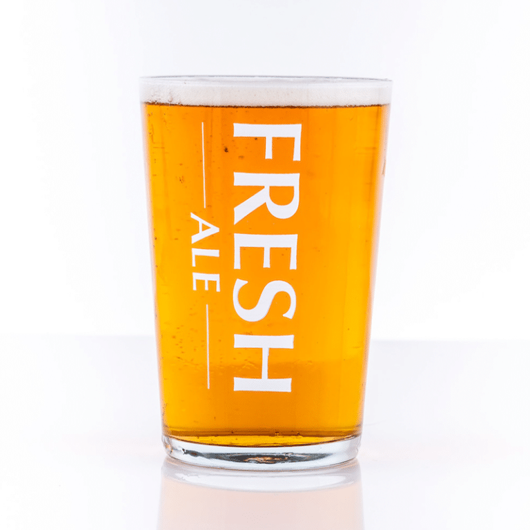 Otter Fresh Ale Glass Otter Brewery